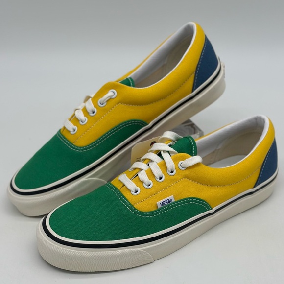 Vans Other - Vans Green and Yellow Sneakers